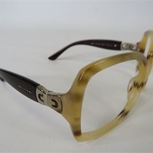 Bulgari Women's Tortoise Frame Glasses 8065 5077/8E W/Case